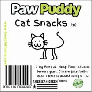 HEMP TREATS - Cat Snacks  5mg per treat - Hemp Pet Food - The-Hemptress Quality Products - The-Hemptress Quality Products